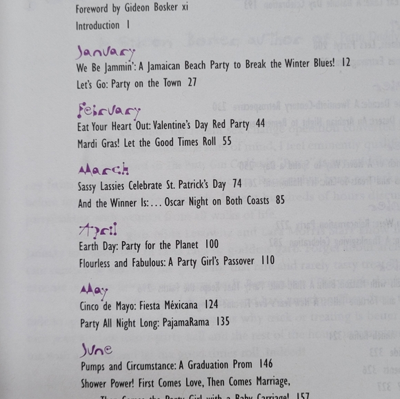 The Party Girl Cookbook * - Picture 4 of 5